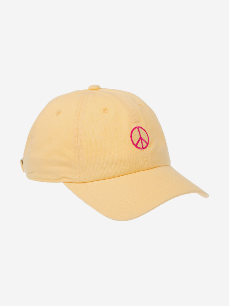 Бейсболка AMERICAN NEEDLE SMU674A-PEAC Peace Micro Slouch (желтый)