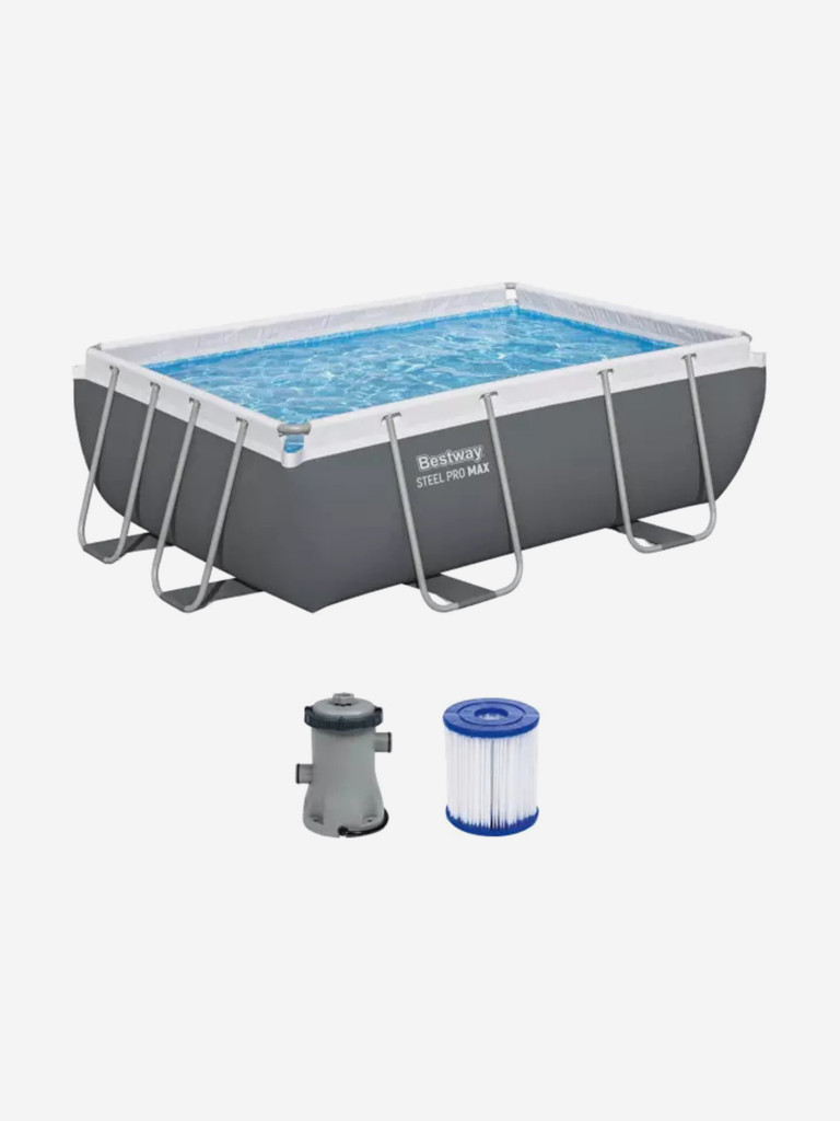 Каркасный бассейн Bestway Rectangular Power Steel Frame 56629 (2.82х1.96х0.84)