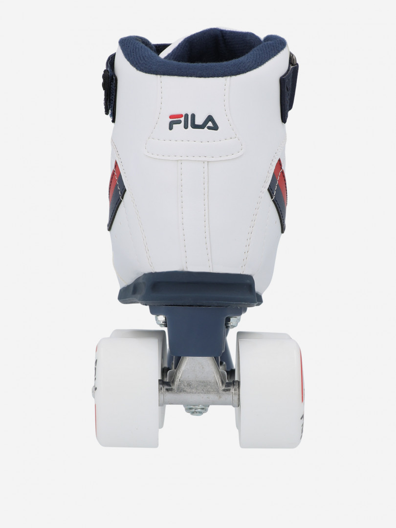 фото Роликовые коньки женские fila quad ace, белый