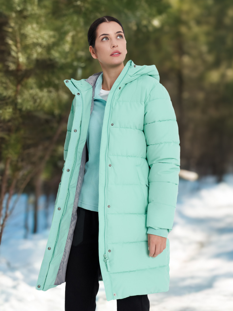 Пуховик женский Outventure Зеленый 10999₽