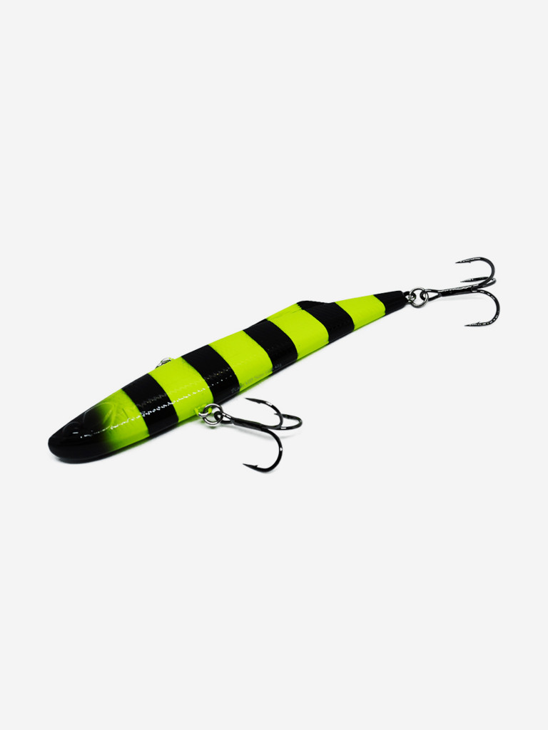 Воблер Mottomo Blade VIB Slim 125S 42g Chartreuse Black