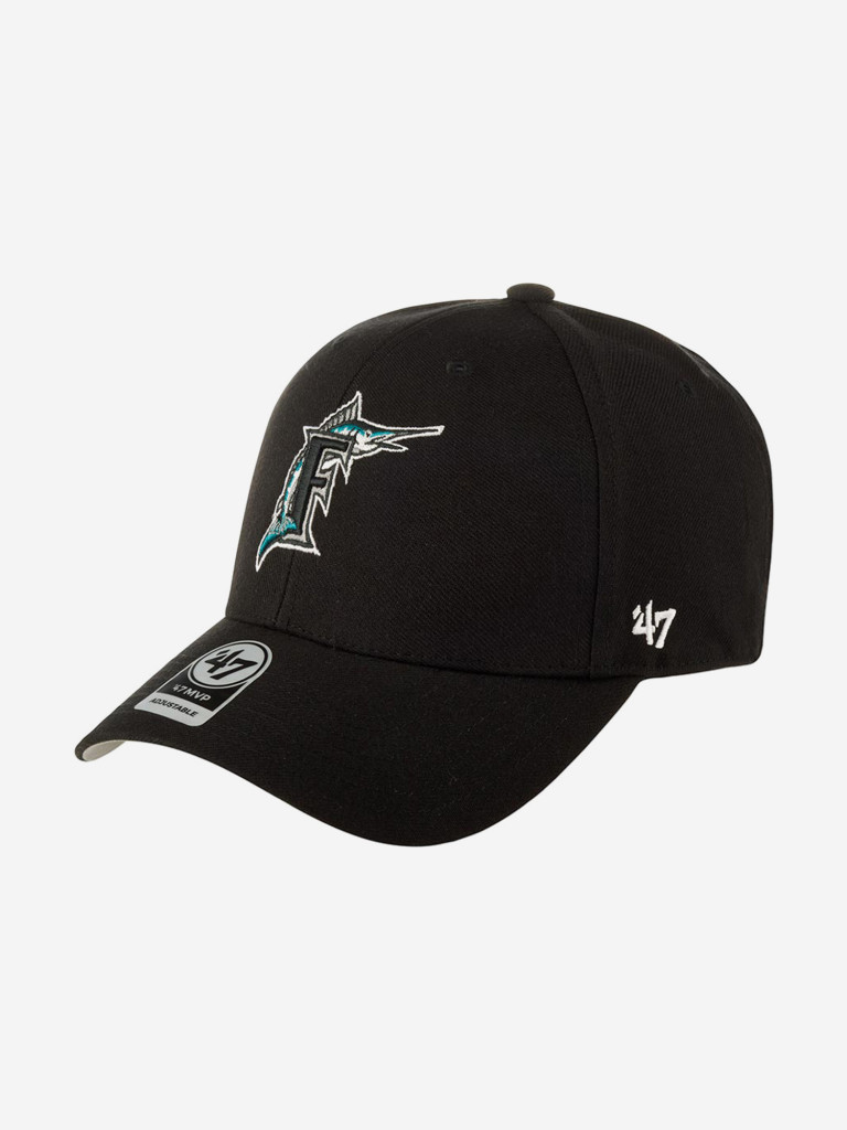 Бейсболка 47 BRAND BCPTN-MVP28WBV Miami Marlins MLB (черный)