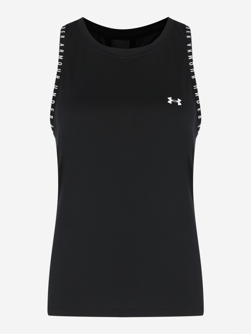 фото Майка женская under armour novelty, черный