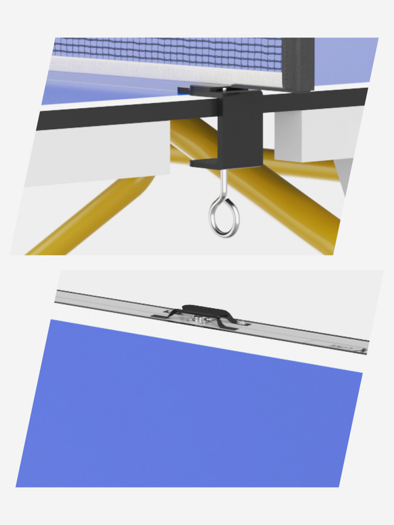 Теннисный стол UNIX Line Simple Indoor 12mm MDF (Blue)