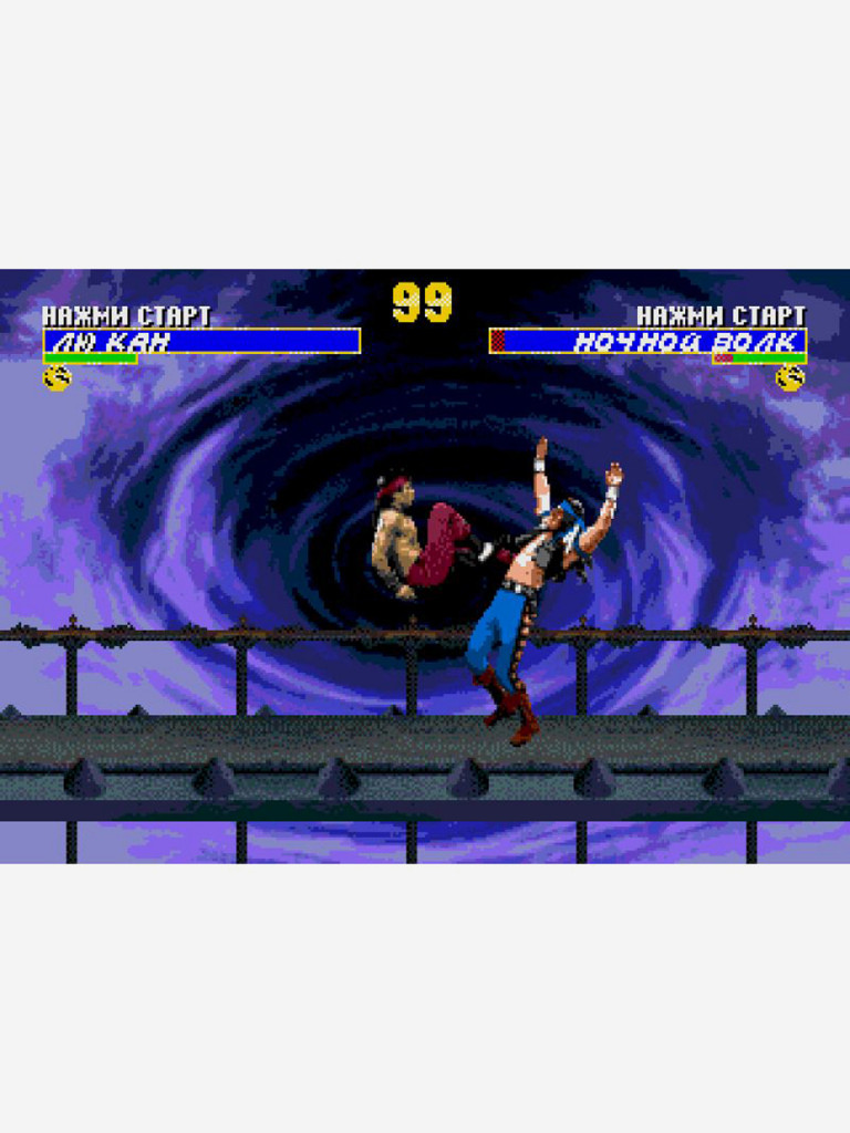 Картридж игровой DVTech Mortal Kombat 3 Ultimate (на русском) 16 bit
