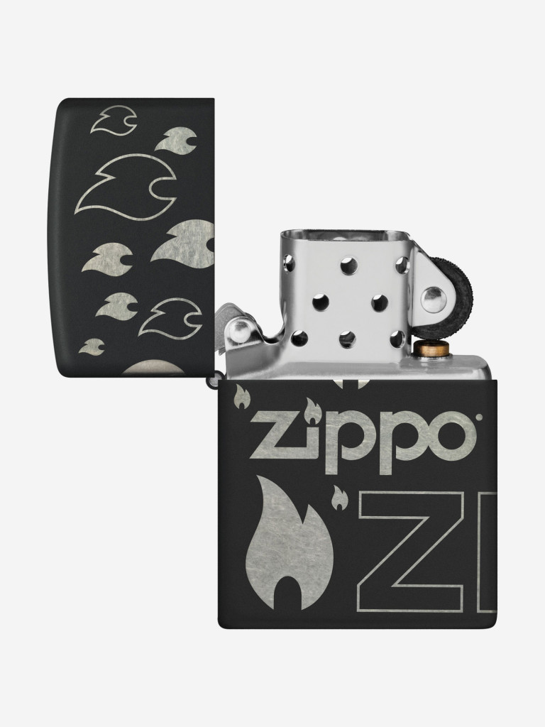 Зажигалка бензиновая ZIPPO 48908 Logo Design