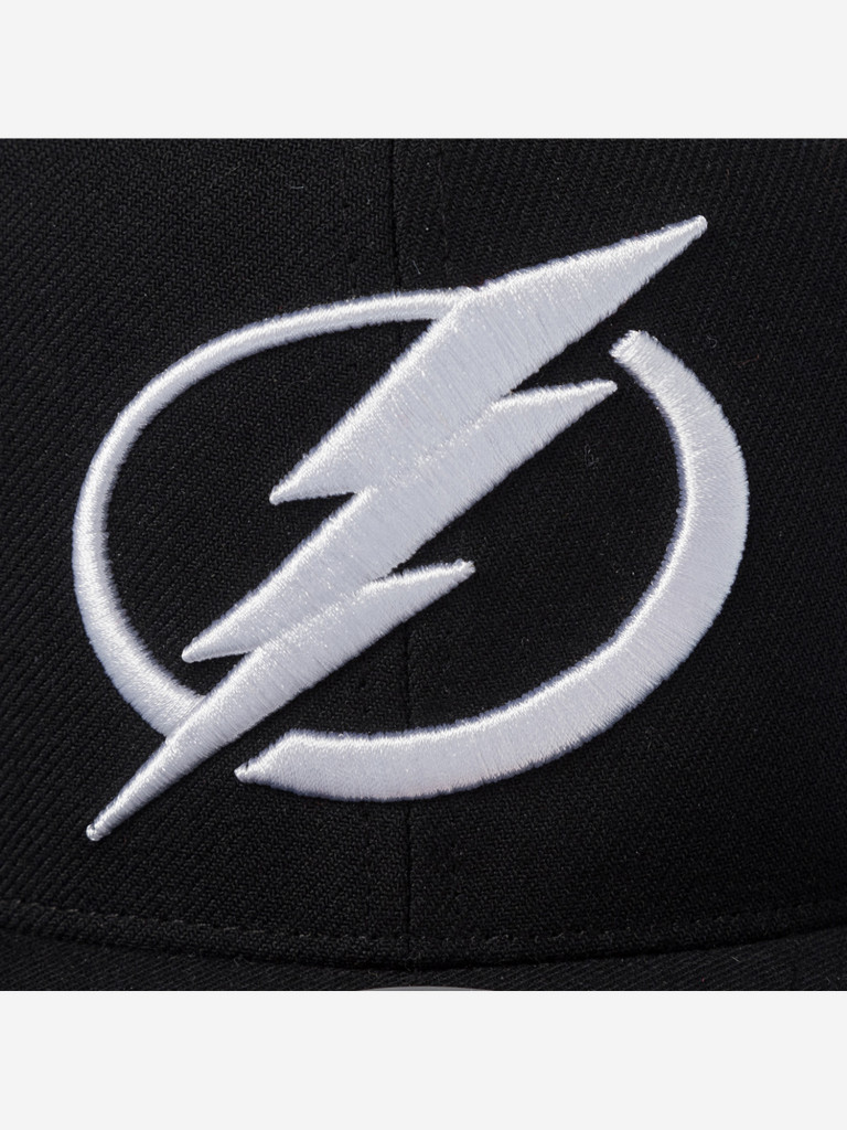 Бейсболка с прямым козырьком MITCHELL NESS HS8035-TBLBLCK Tampa Bay Lightning NHL