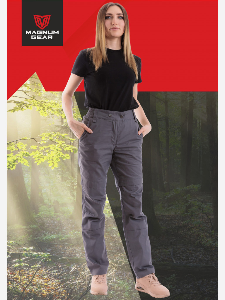 Антиклещевой костюм MAGNUM GEAR PROTECTOR LADY вишня/серый