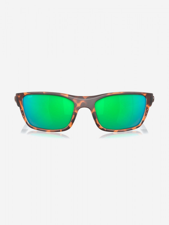 Очки поляризационные Costa Del Mar Whitetip 580P, M, narrow fit, matte retro tortoise/green mirror