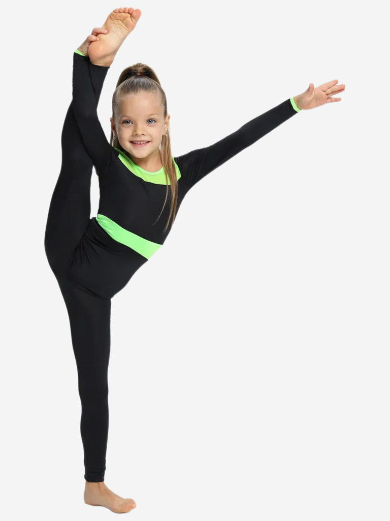 Комбинезон гимнастический для девочки WILDWINS