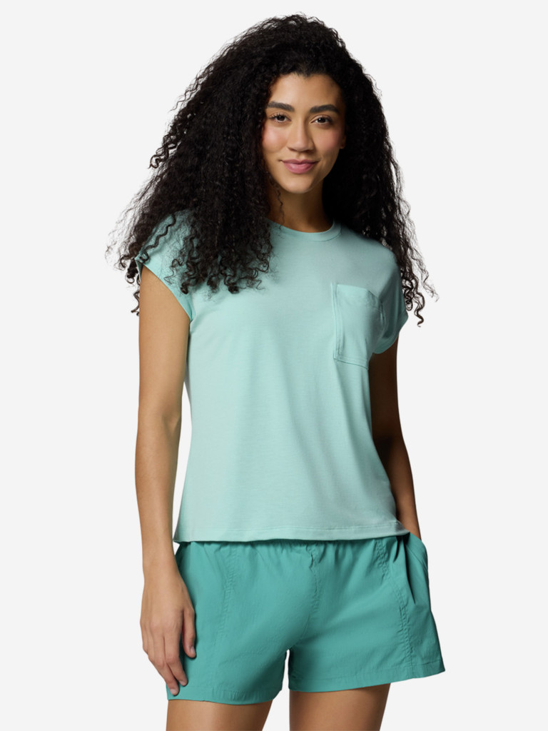 Футболка женская Columbia Boundless Trek Short Sleeve Tee