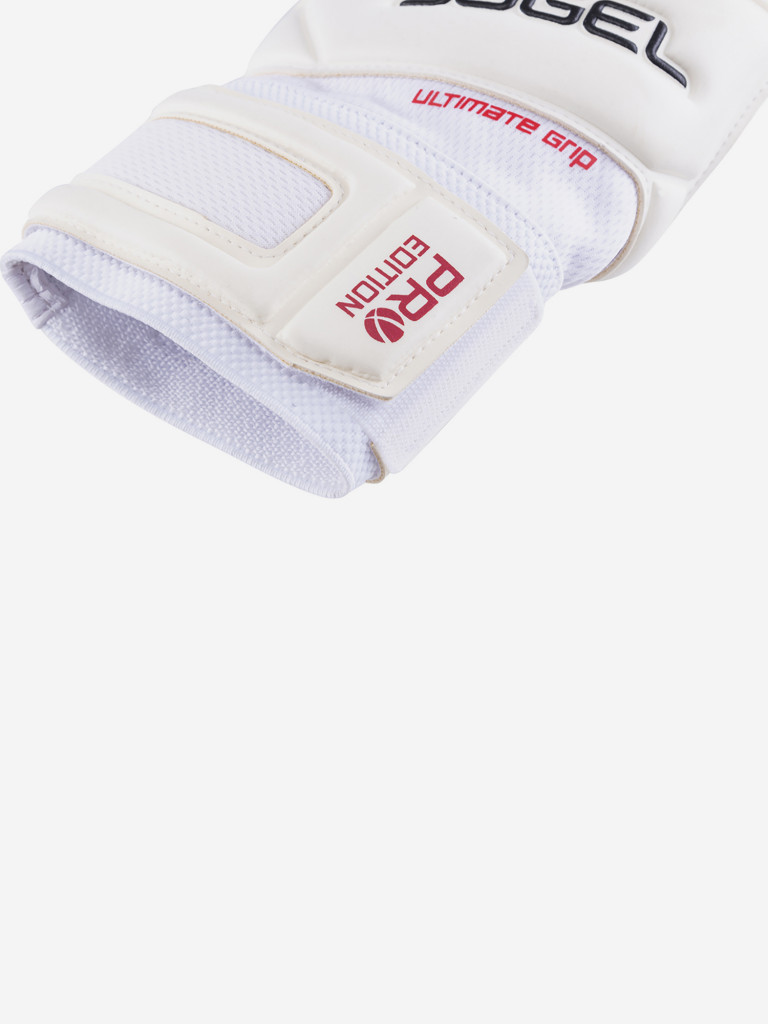 Перчатки вратарские Jogel NIGMA Pro Edition Roll, белый