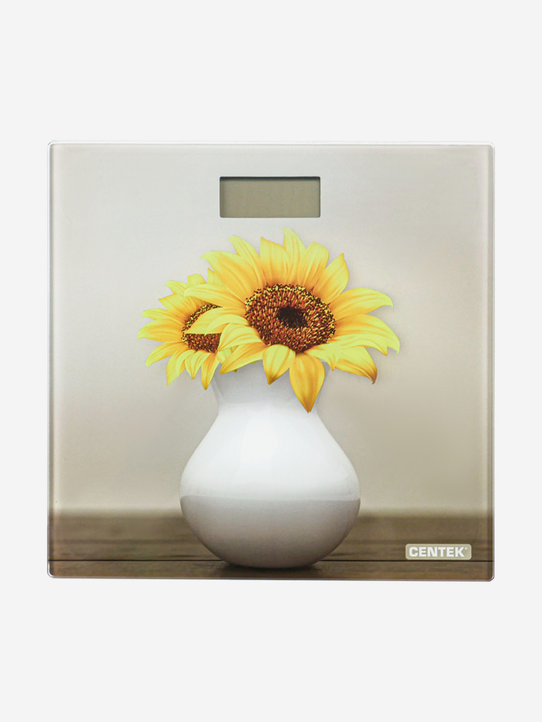 Весы напольные Centek CT-2428 Sunflower электронные до 180кг, LCD