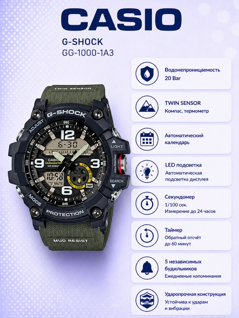 Наручные часы CASIO