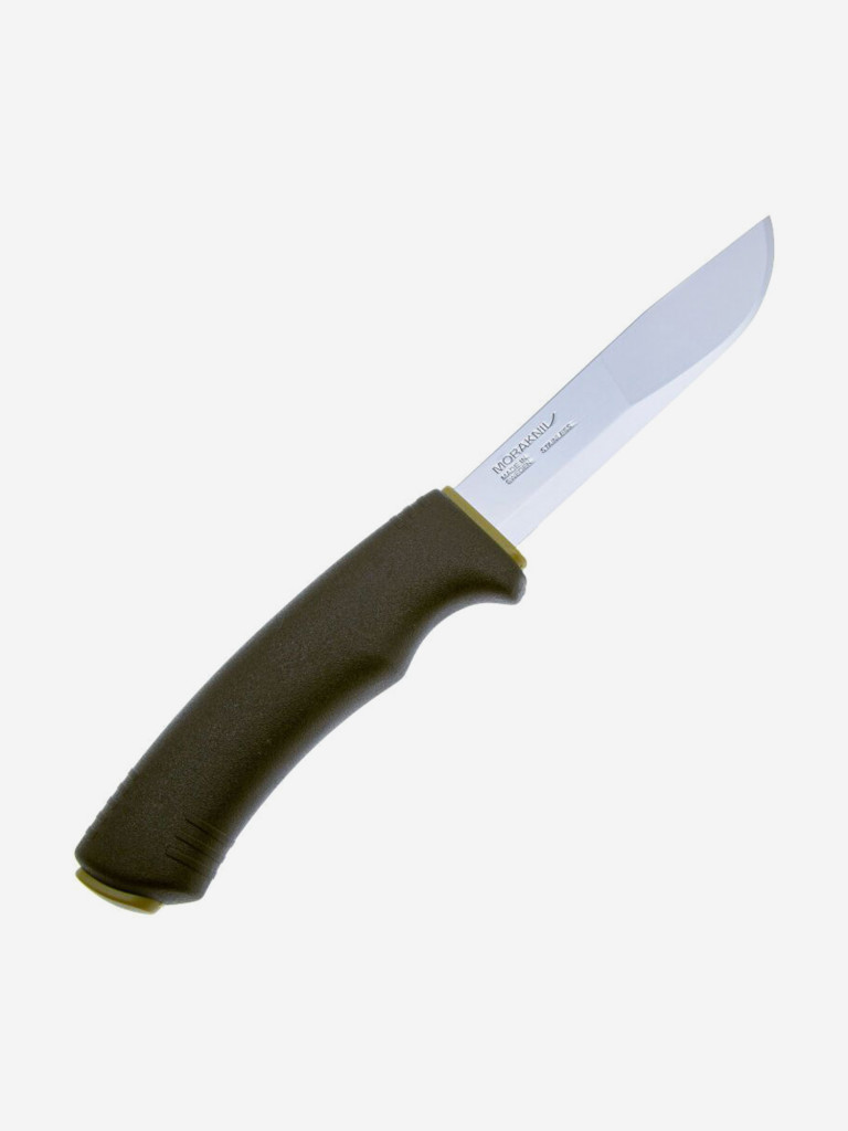 Нож охотничий Morakniv Bushcraft Forest тактический, туристический, нержавеющая сталь, клинок 109 мм