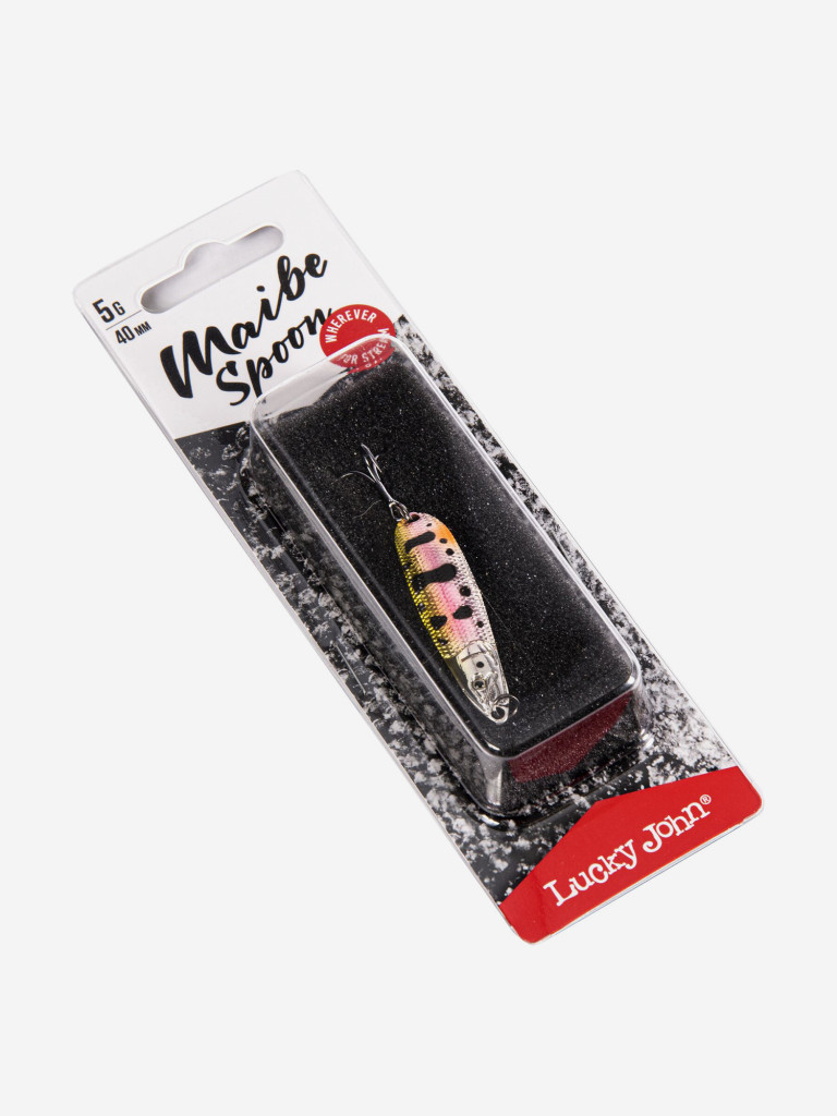Блесна колеблющаяся Lucky John MAIBE SPOON, длина 40 мм, вес 5 г