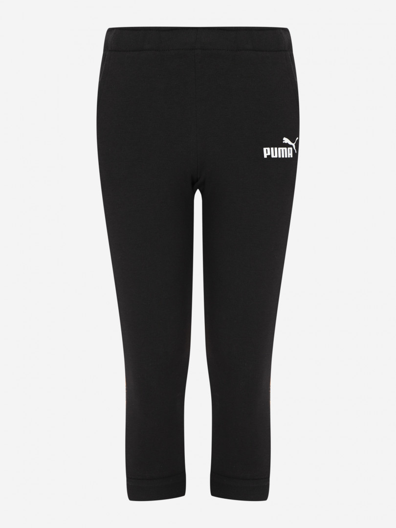 фото Брюки для мальчиков puma ess+ mates sweatpants, черный