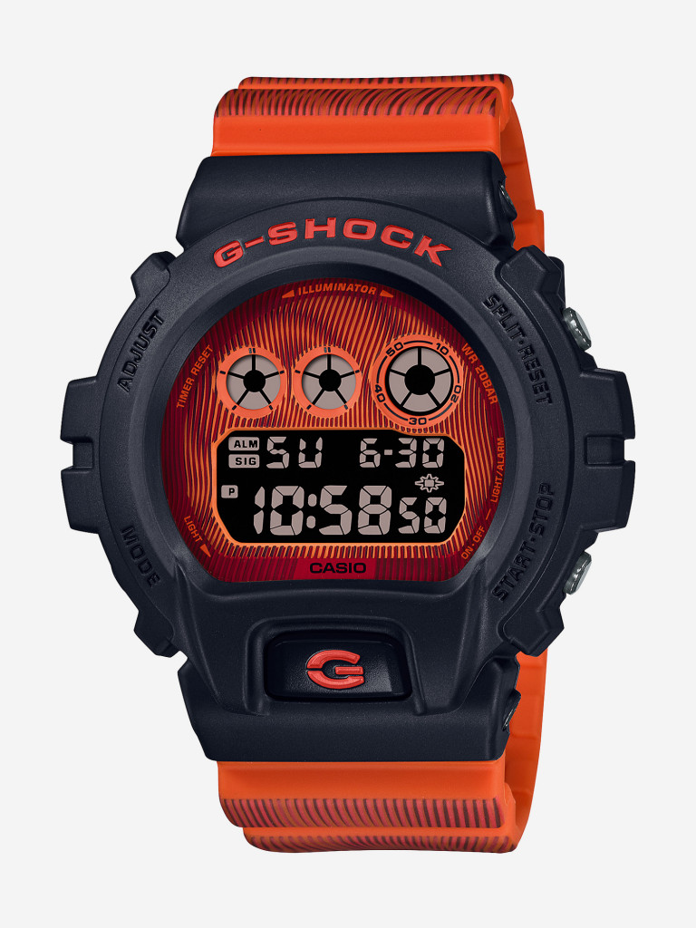 Спортивные часы CASIO G-SHOCK DW-6900TD-4E