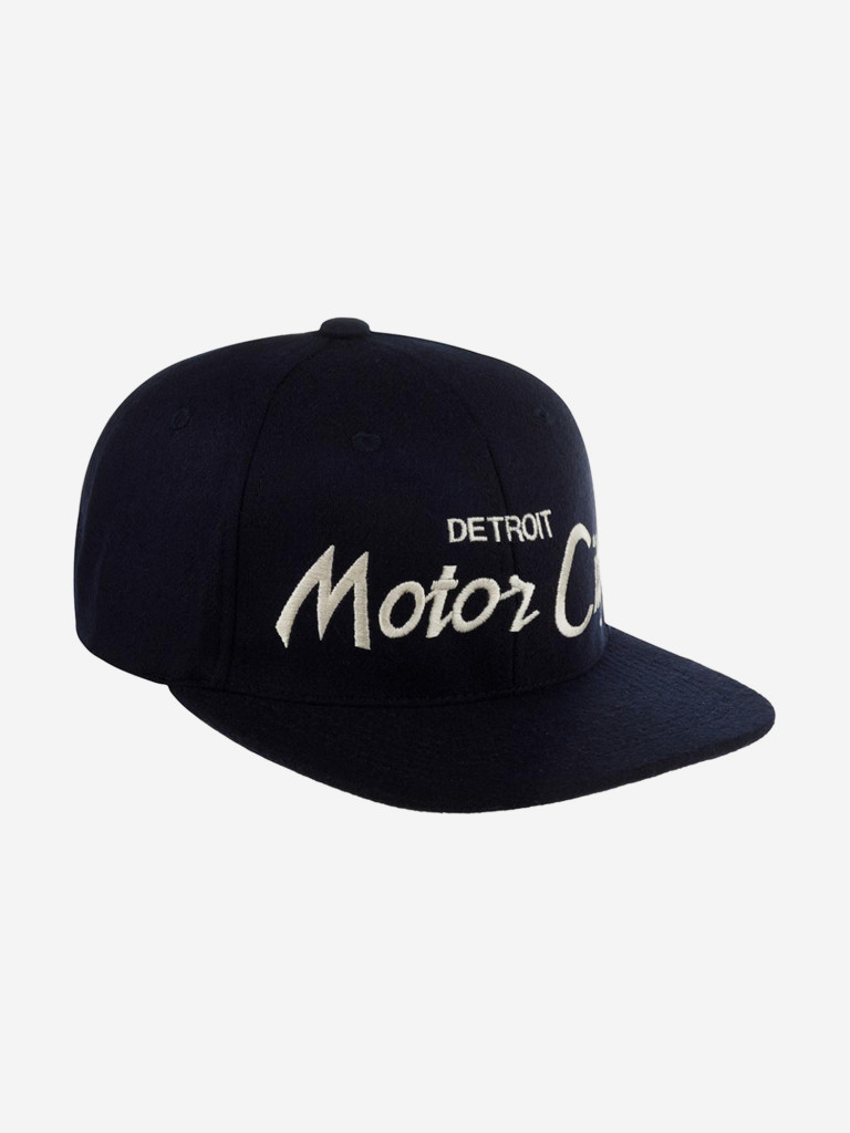 Бейсболка с прямым козырьком HOOD 100-MWL001-MI001-NY Motor City (синий)