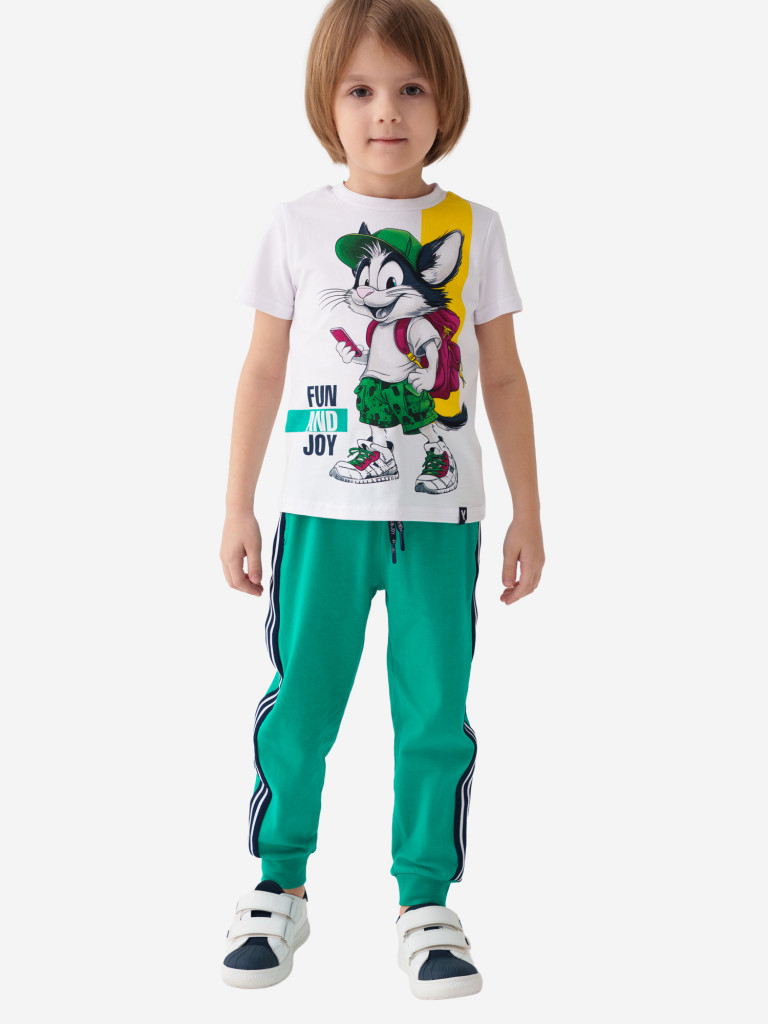 Комплект для мальчиков: футболка, брюки PlayToday