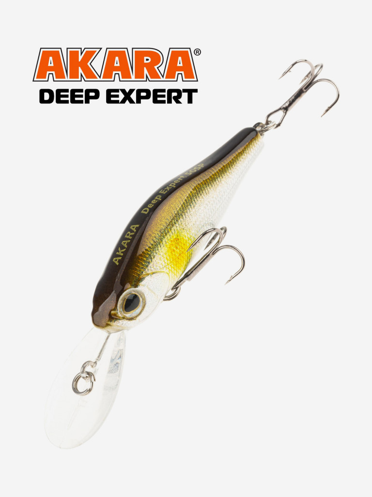 Воблер Akara Deep Expert суспендер, на окуня, щуку, голавля 50 мм. 4,5 гр. A157