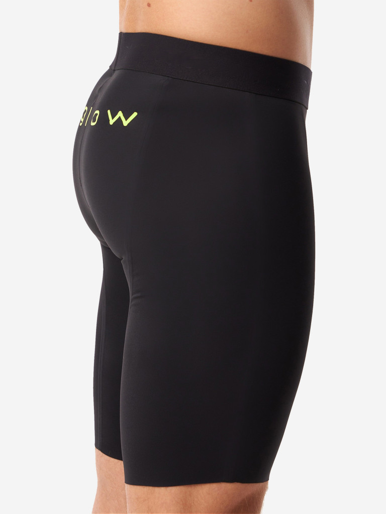 Тайтсы короткие мужские UGLOW, черный