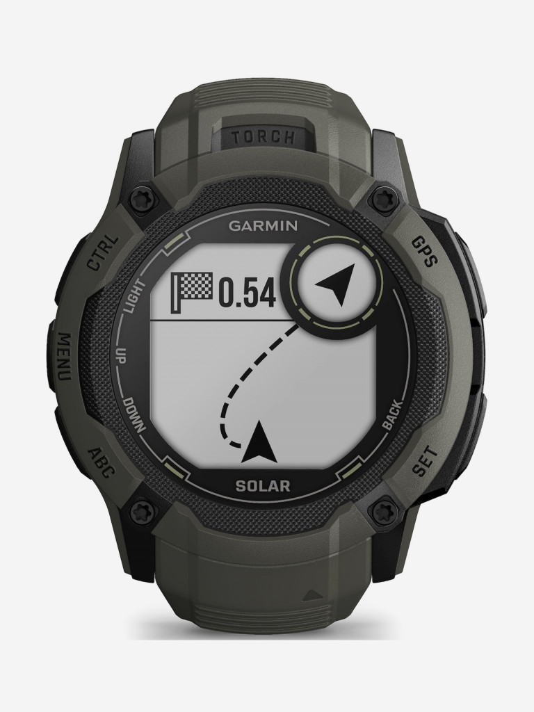 Спортивные часы Garmin Instinct 2X Solar Moss