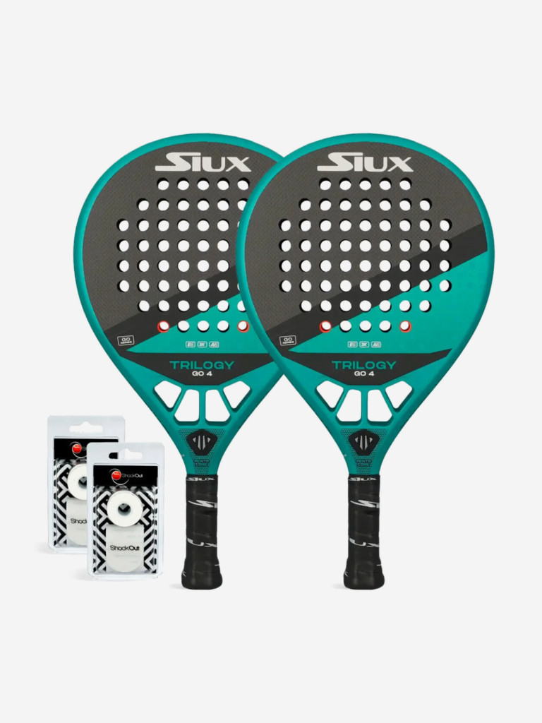 Набор из 2 ракеток для падела Pack Duo Siux Trilogy Go 4