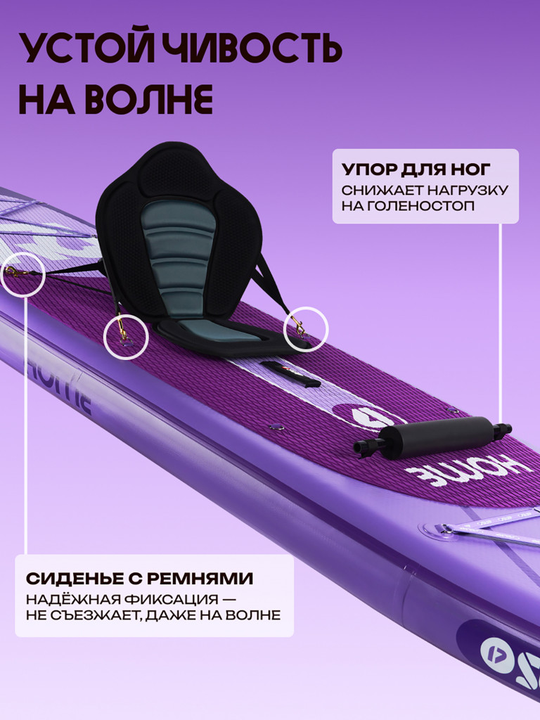 Сапборд PRIME - HOME 12'6