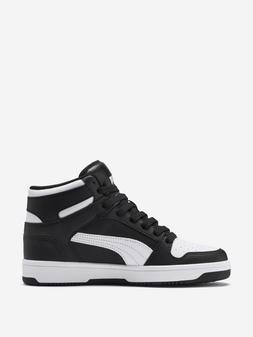 фото Кеды детские puma rebound layup sl jr, черный