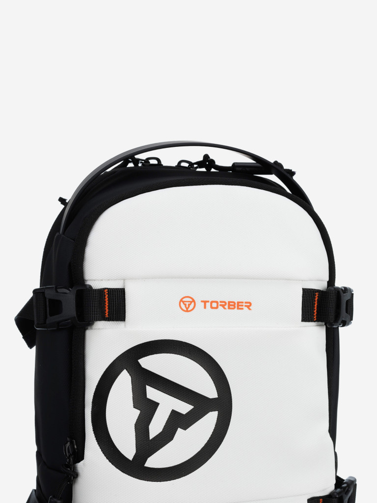 Рюкзак на одно плечо TORBER Xtreme белый/чёрный 5л