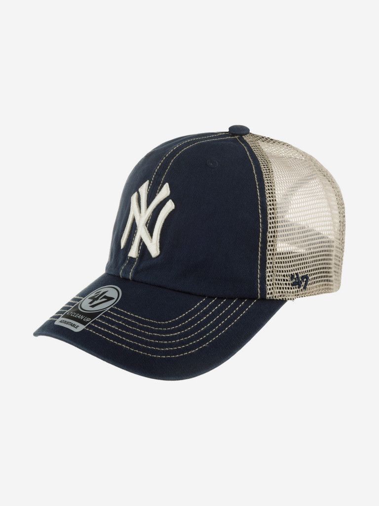 Бейсболка с сеточкой 47 BRAND B-TRWLR17GWP-NY New York Yankees MLB (синий)