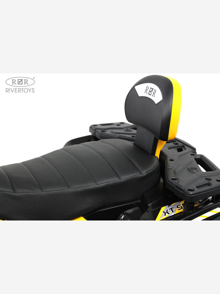 Детский электроквадроцикл RIVERTOYS T001TT 4WD желтый
