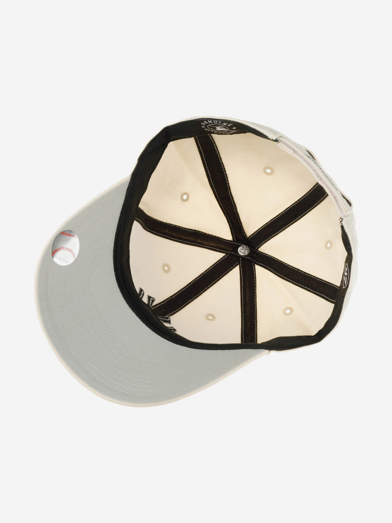 Бейсболка 47 BRAND B-MVP17WBV-BN New York Yankees MLB (белый)
