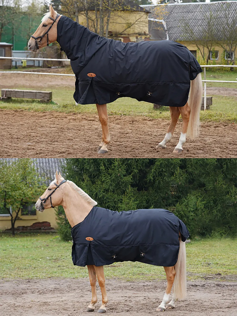 Попона зимняя с капором