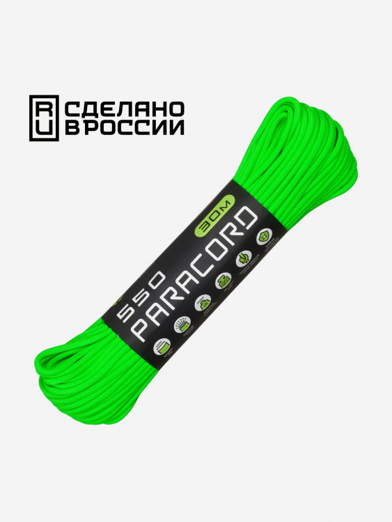 Паракорд 550 CORD nylon 30м RUS (lime)
