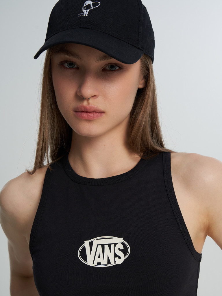 Майка женская Vans Oval Logo Tank