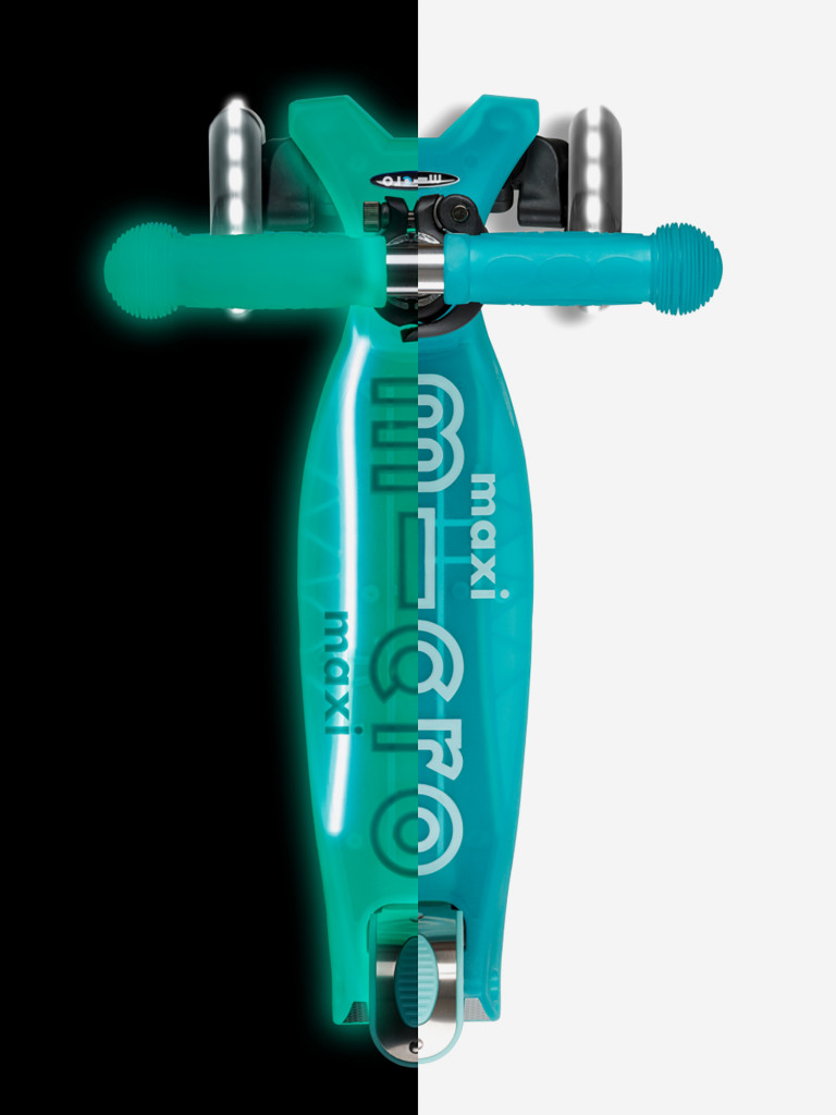 Самокат детский Micro Maxi Deluxe Glow Plus LED