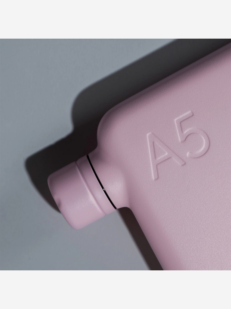 Бутылка из нержавеющей стали Memobottle A5, розовый
