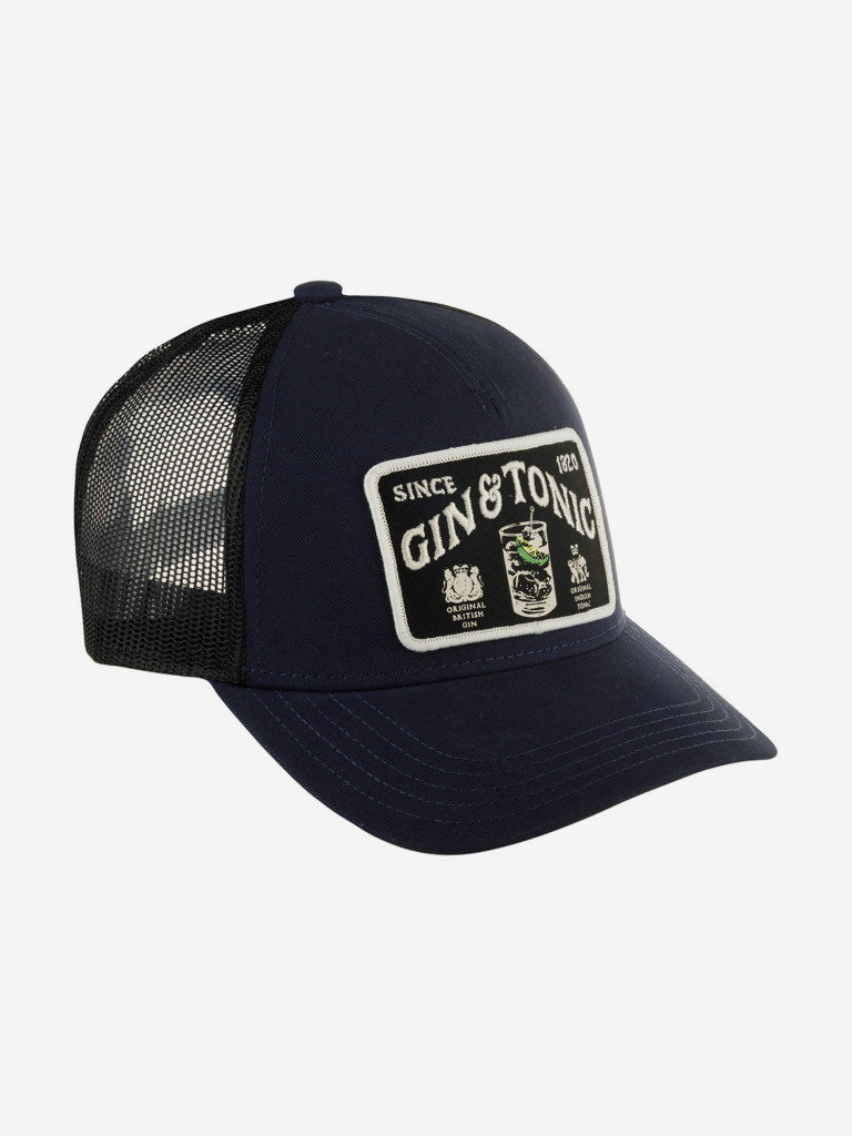 Бейсболка с сеточкой AMERICAN NEEDLE SMU789A-GINTON Gin Tonic Valin Archive (синий)