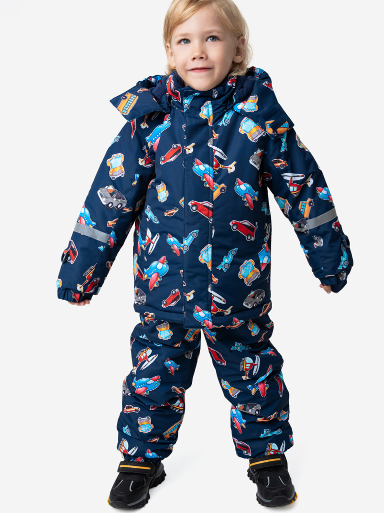 Комплект зимний для мальчиков: куртка, полукомбинезон PlayToday