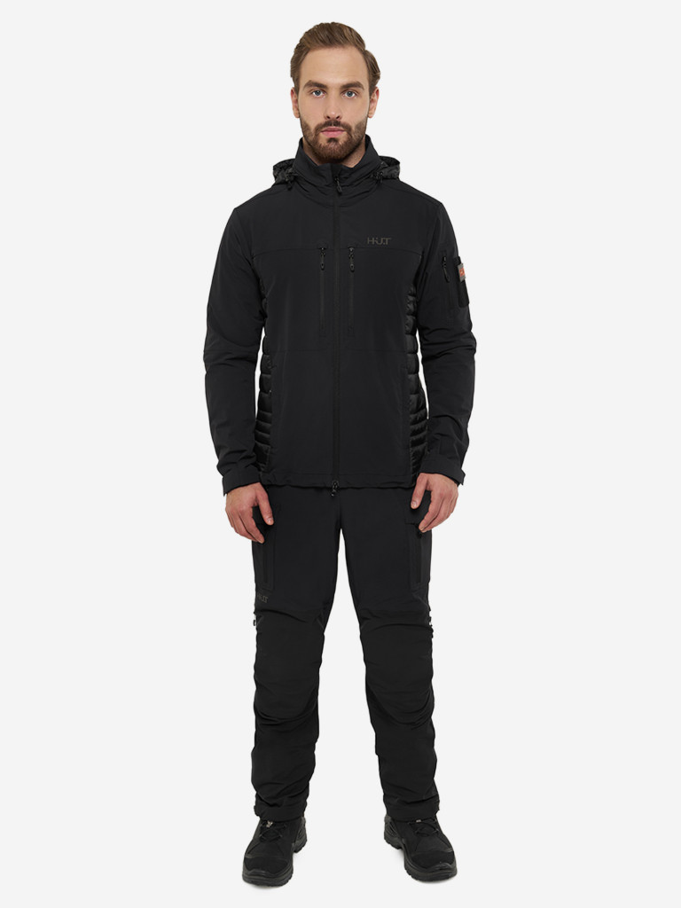 Куртка мужская HUT ADVENTURE для охоты, черная