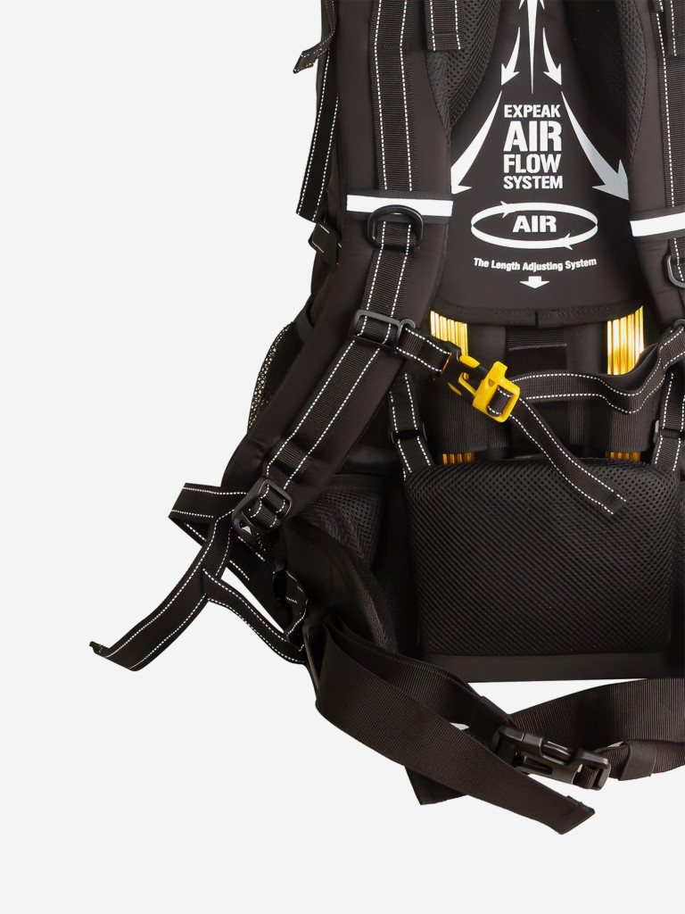 Рюкзак туристический Naturehike, 70л, черный (NH70B070-B)