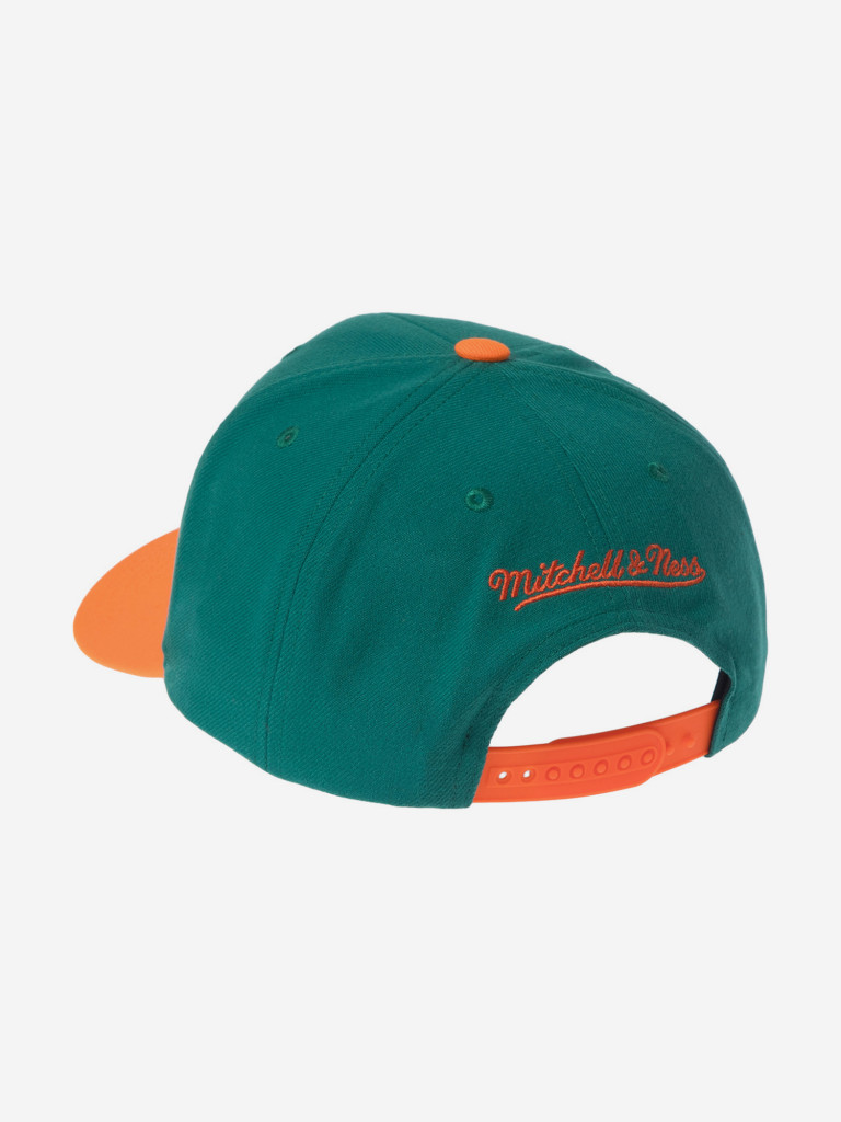 Бейсболка MITCHELL NESS HHSS6641-MDOYYPPPTEAL Miami Dolphins NFL (зеленый)