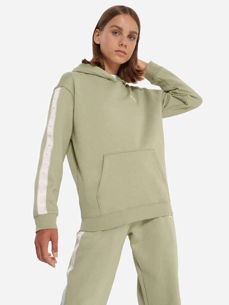 Худи для девочек PUMA Tape Relaxed