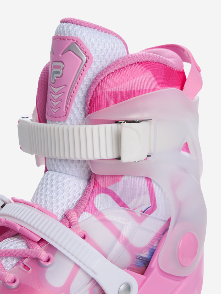 Роликовые коньки детские раздвижные FILA S-One Pink