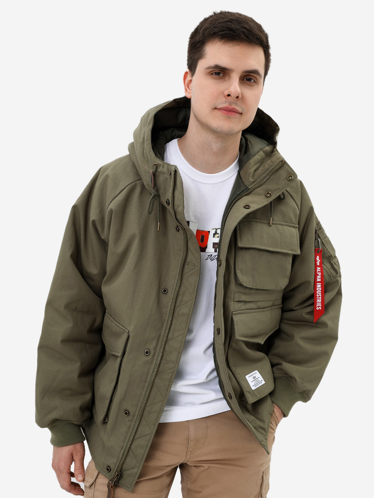 Бомбер утепленный мужской MA-1 Hunting MOD Alpha Industries