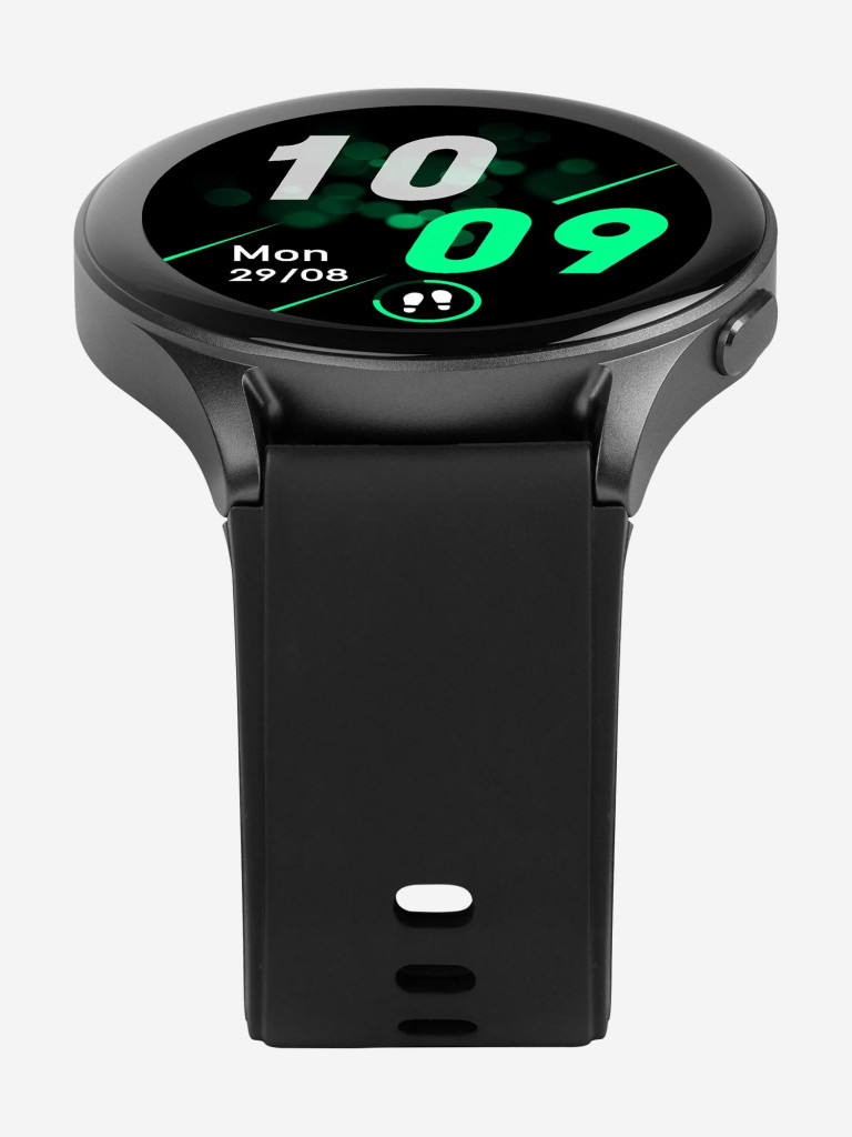 Умные часы TTEC Tempus Pro 36mm Round Case Smartwatch в круглом алюминиевом корпусе с AMOLED-экраном. Цвет: черный