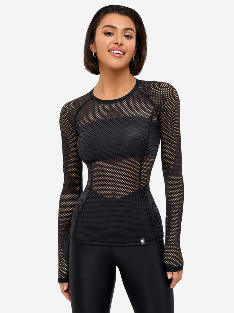 Рашгард женский Bona Fide Rashguard Round Fresh "Black"