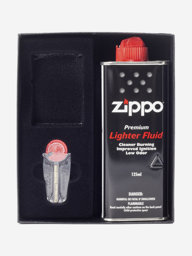 Подарочный набор для зажигалки (топливо и кремни) Zippo 50R